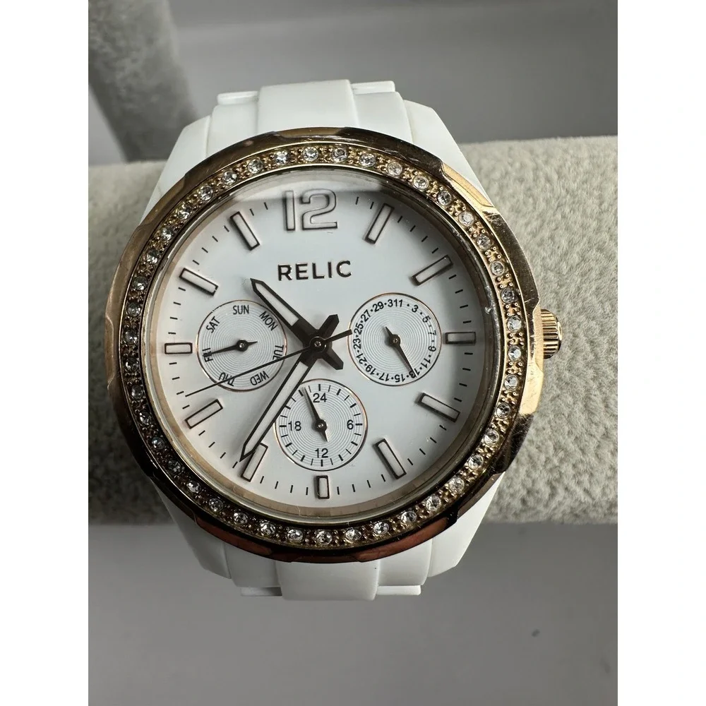 Relic ZR15626 Ladies Watch New Battery 37MM 6.75
